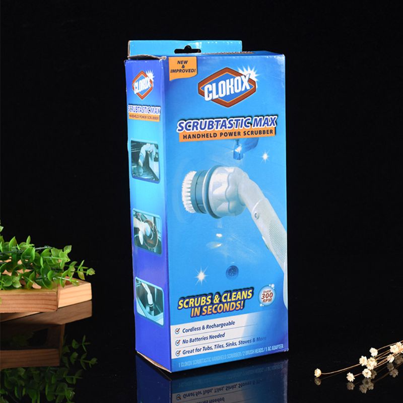 Bàn Chải Điện Chà Rửa Bề Mặt Nev Xoay Được Cho Nhà Bếp Nhà Tắm