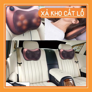 [FREE SHIP] Gối mát xa hồng ngoại đa năng [XẢ KHO HOT]