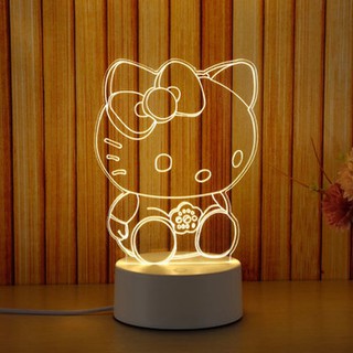 ĐÈN NGỦ LED 3D NHIỀU HÌNH