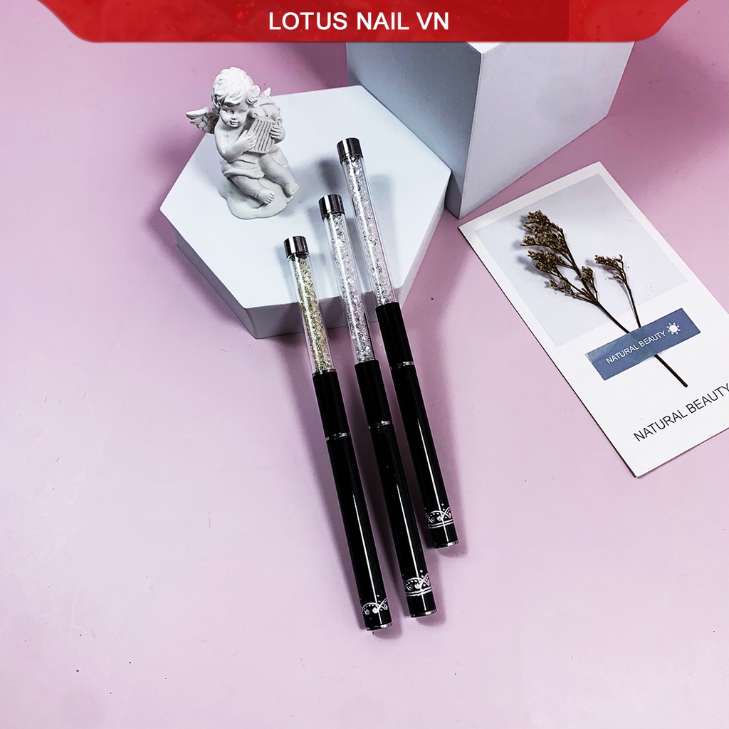 Cọ nét nail, cọ vẽ móng cán đá cao cấp