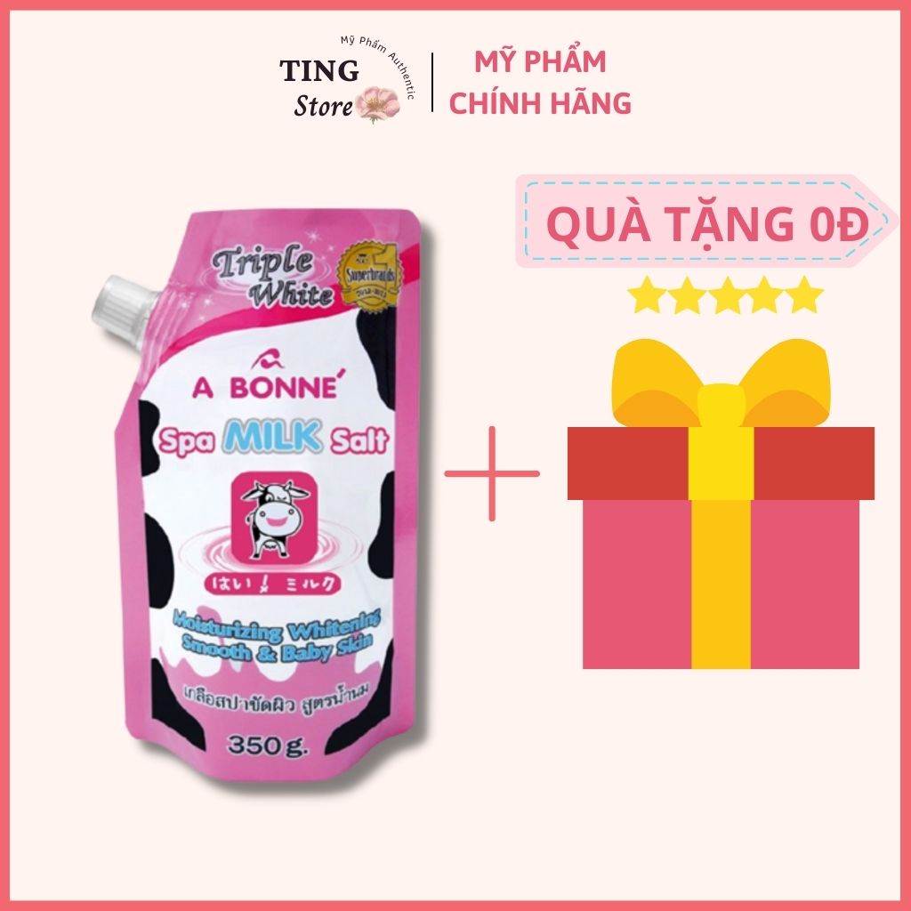 Tẩy Tế Bào Chết Muối Bò A Bonne Spa Milk Salt Thái Lan 350g - Ting Store