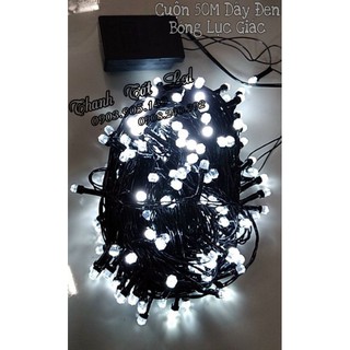 Led Dây Đen 50M Bóng Lục Giác
