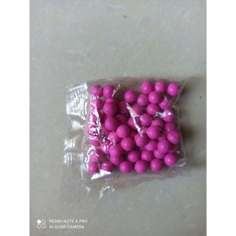 1 gói bi nhựa (50 viên)