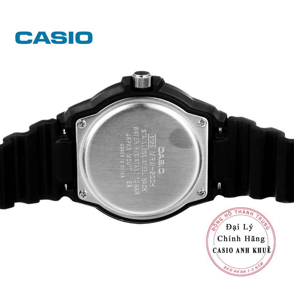 Đồng hồ nữ Casio LRW-200H-1BVDF dây nhựa