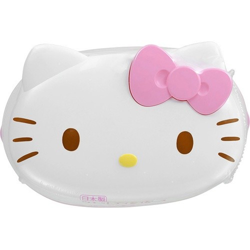 Khăn Ướt LEC nước tinh khiết 99,9% có hộp đựng Hello Kitty SS230 - 80 tờ