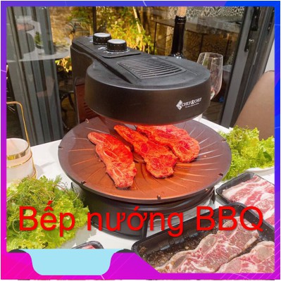 Bếp nướng BBQ ⚡CHẤT LƯỢNG CAO⚡ 360 CHEF &amp; CHEF- giúp nấu ăn ngon và dễ dàng vệ sinh