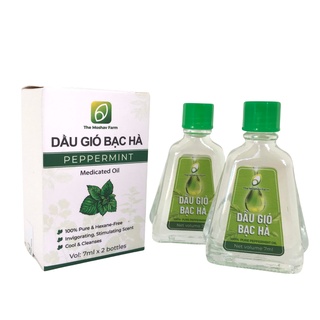 Dầu gió Bạc Hà Chiết xuất từ 100% lá bạc hà tươi