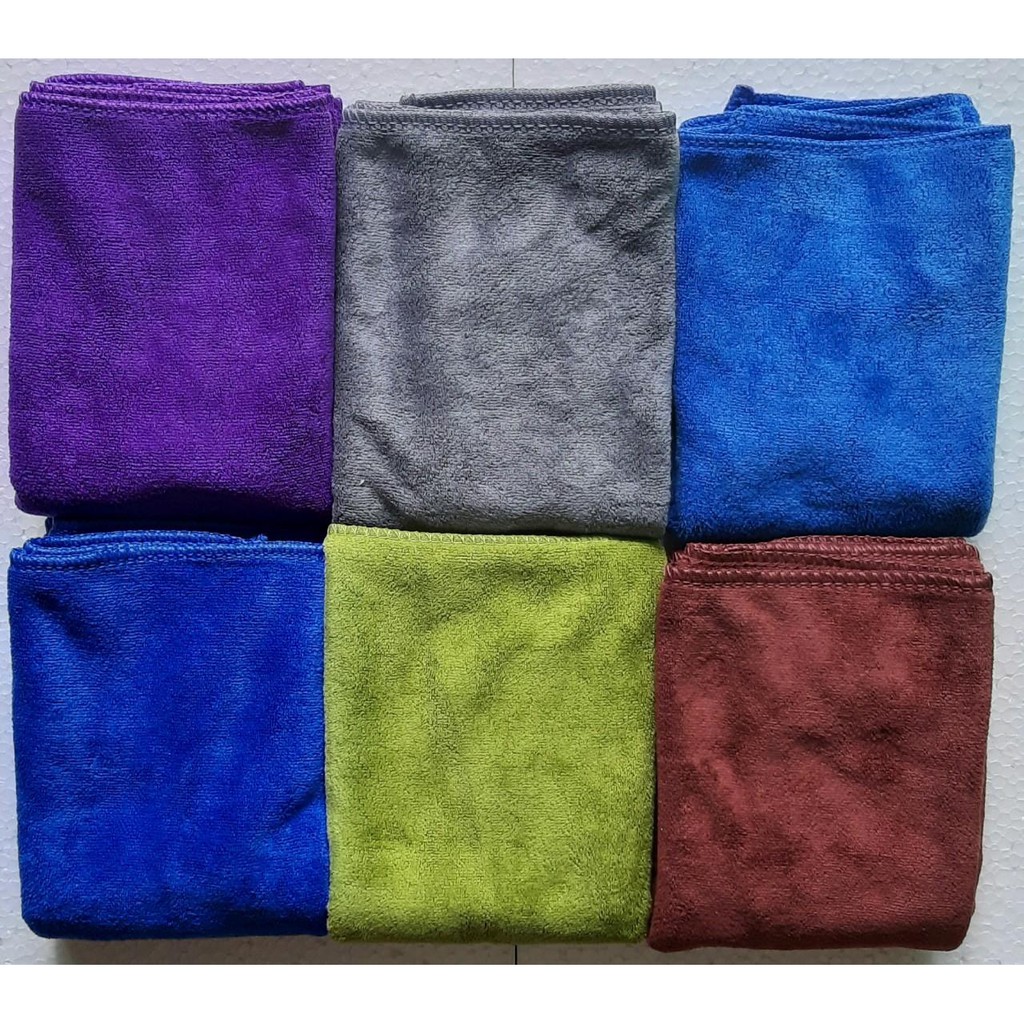 [4 cái] Khăn Tắm Cao Cấp Siêu mềm mịn 35x75cm (màu)