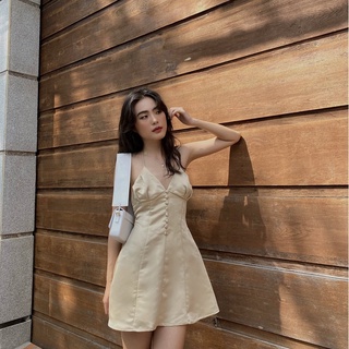 Narcystudio - Đầm lụa cột dây - Ana Dress