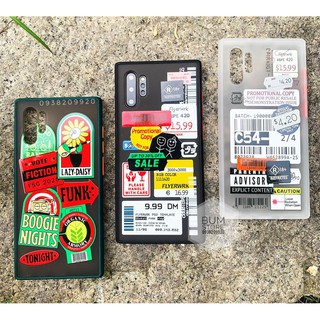 Ốp lưng sticker samsung Note 10 / Note 10 Plus / S10 / S10 Plus / Note 9 / Note 8 / S9 plus /  S8 Plus