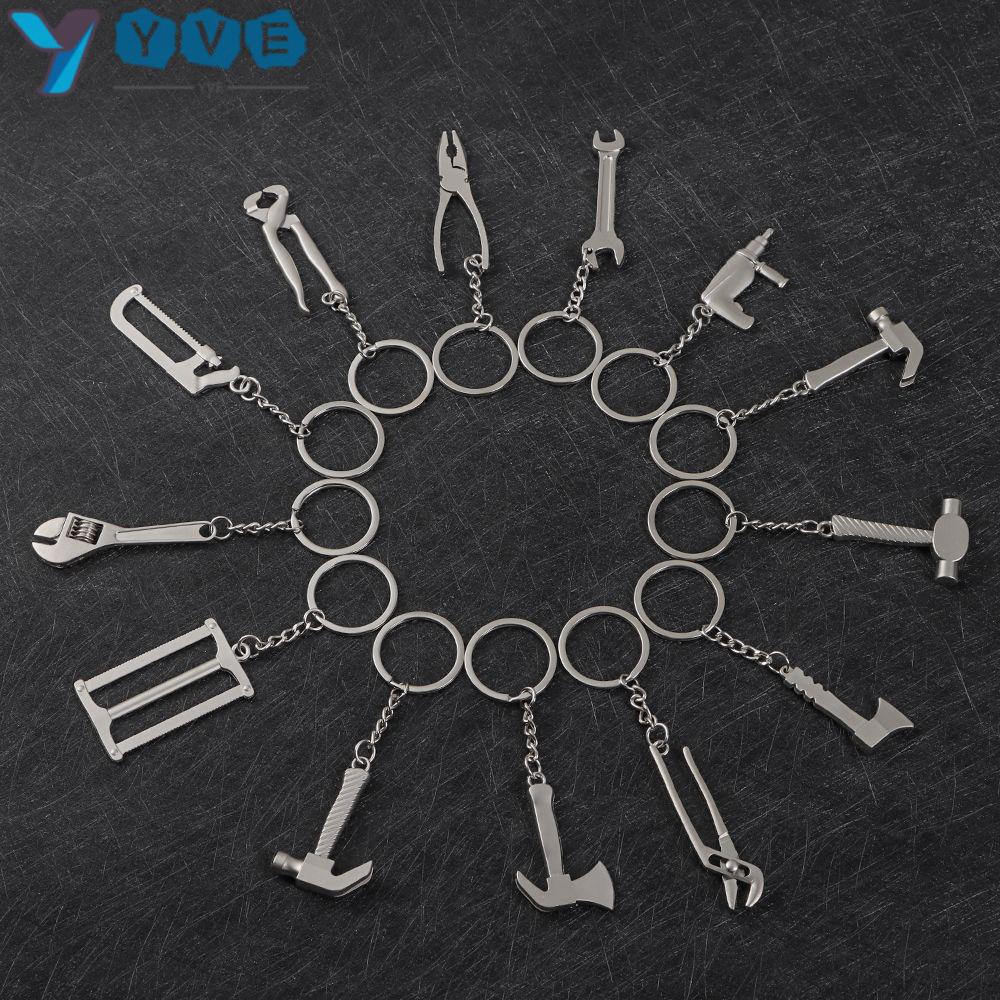 Móc Chìa Khóa Bằng Kim Loại Có Thước Đo Mini Tiện Dụng