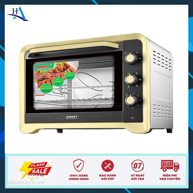 Lò nướng Sanaky VH-809S2D 80 lít (Miễn phí giao tại HCM-ngoài tỉnh liên hệ shop)