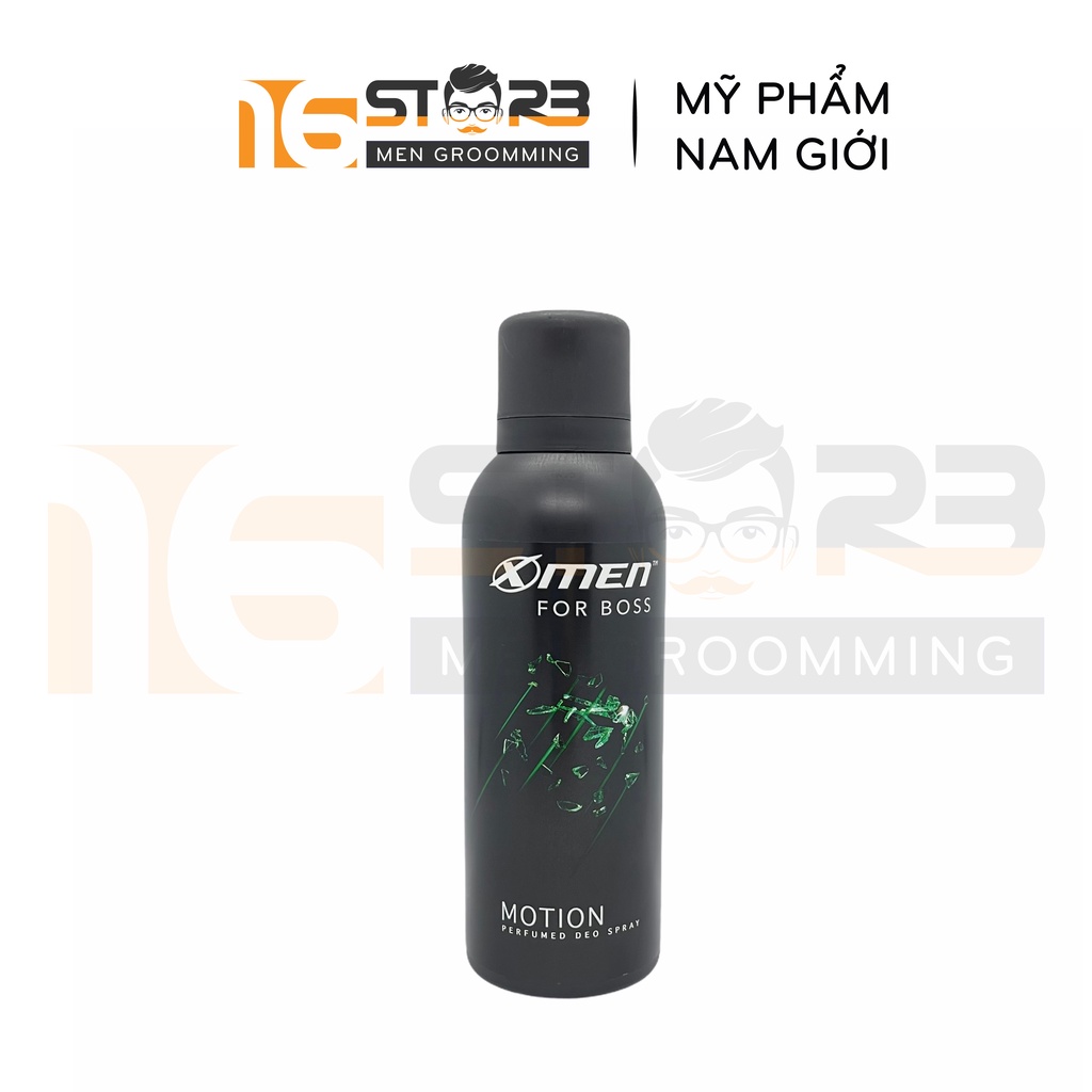 Xịt Khử Mùi Xmen For Boss Intense/Motion/Luxury 150ml