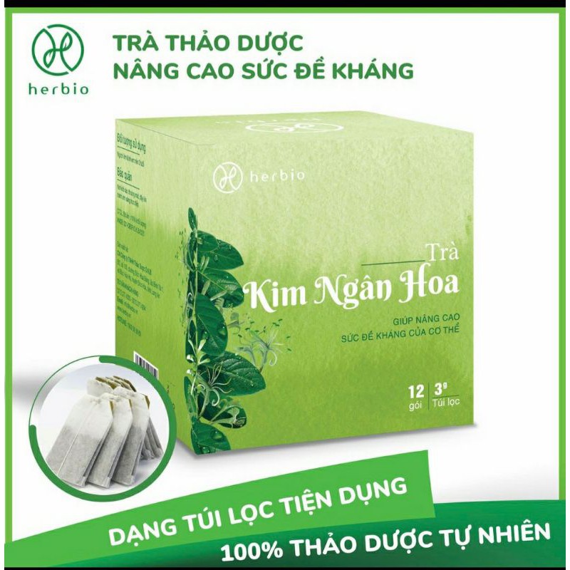 Trà Kim Ngân Hoa - GIÚP NÂNG CAO SỨC ĐỀ KHÁNG CỦA CƠ THỂ