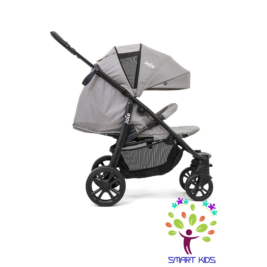 Xe đẩy trẻ em Joie Litetrax 4 DLX Gray Flannel dành cho bé sơ sinh đến 22kg