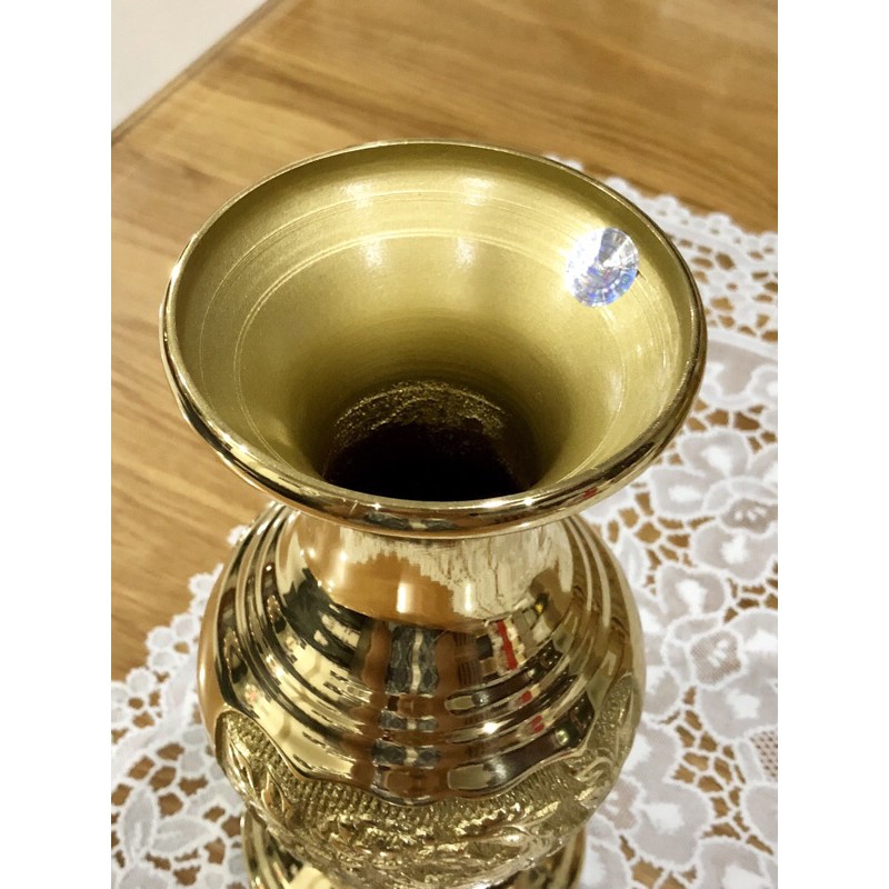 BÌNH BÔNG ĐỒNG CAO 20cm