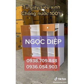 [RẺ VÔ ĐỊCH] - [XƯỞNG BÁN TRỰC TIẾP] TỦ GIÀY NHỰA ĐÀI LOAN 3 CÁNH 1 NGĂN KÉO