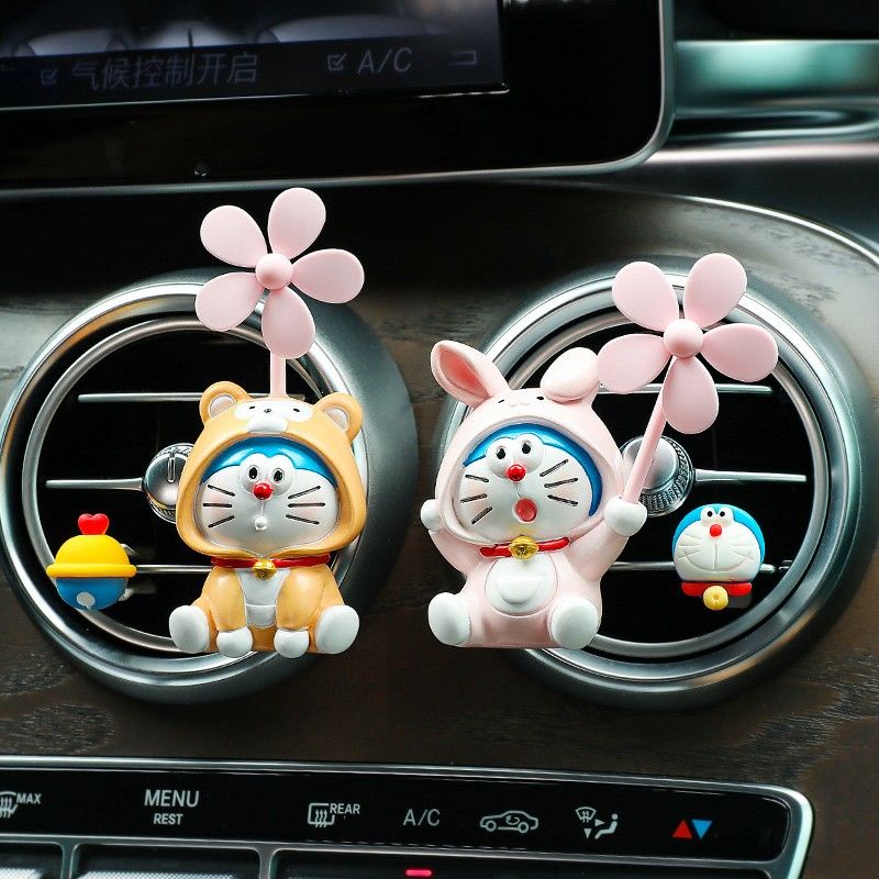 Sản Phẩm Mới Về Nước Hoa Trang Trí Điều Hòa Xe Hơi Hình Doraemon 2022