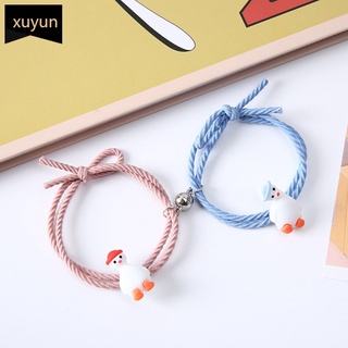 Vòng Tay Dây Thừng Mặt Hình Vịt Dành Cho Cặp Đôi Bạn Trai