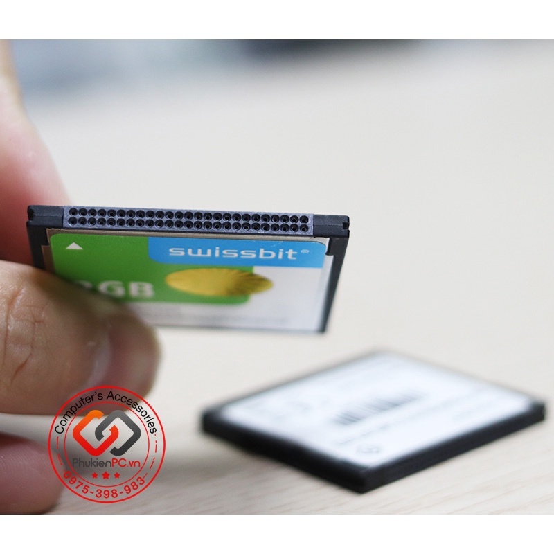 Thẻ nhớ CF công nghiệp Swissbit 2GB  dùng cho máy CNC, máy ảnh