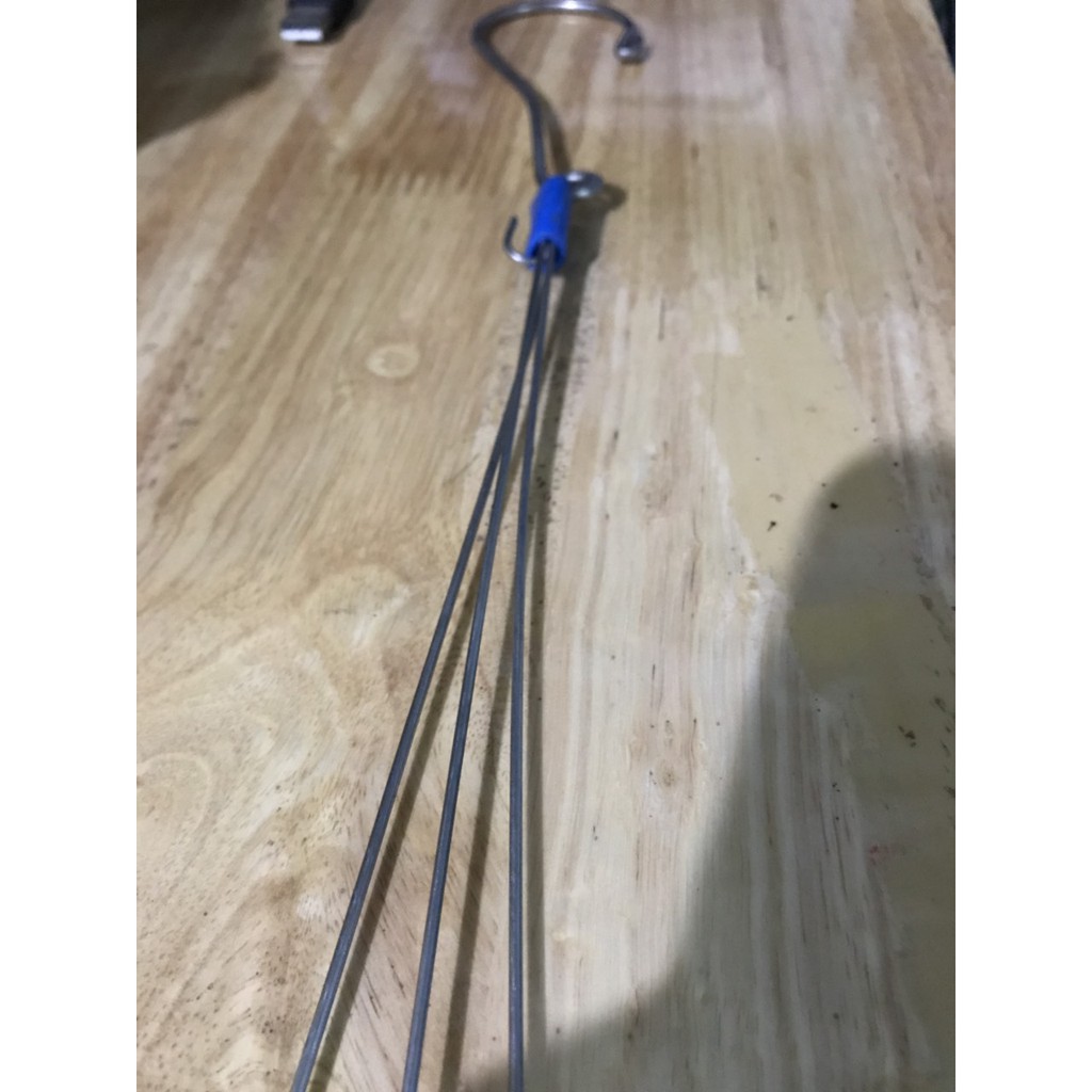 Combo 30 móc inox dài 80cm