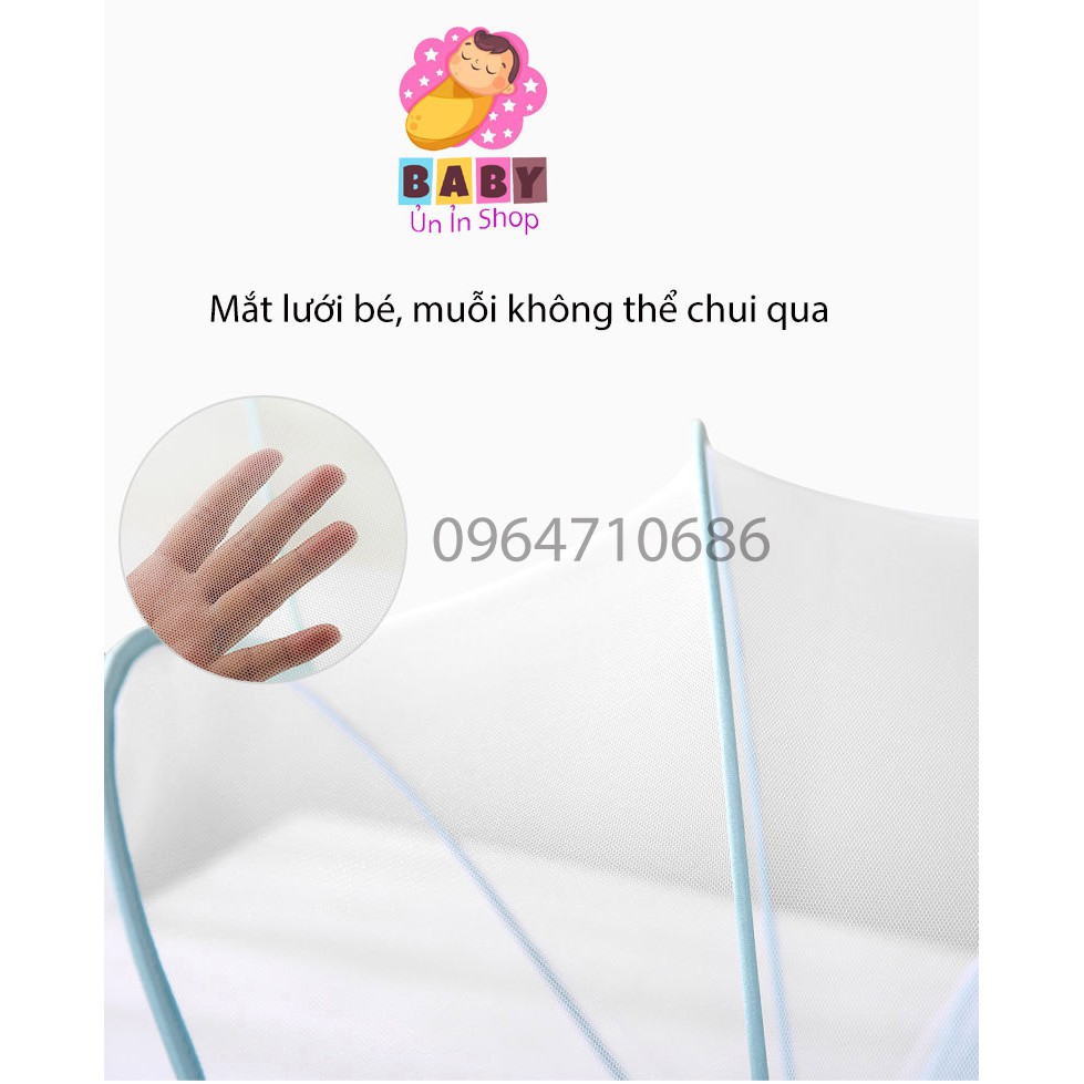 MÀN CHỐNG MUỖI CHO BÉ GẤP GỌN NHIỀU KÍCH THƯỚC - MÙNG CHỤP GIƯỜNG, NÔI, CŨI.