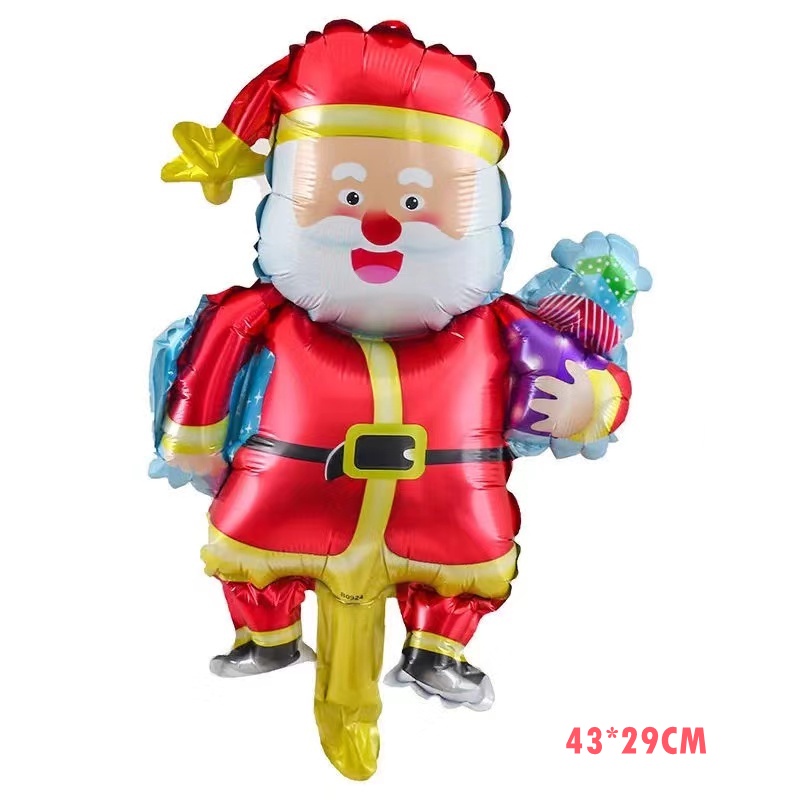 Bong Bóng Hình Ông Già Noel / Người Tuyết / Tuần Lộc / Tuần Lộc