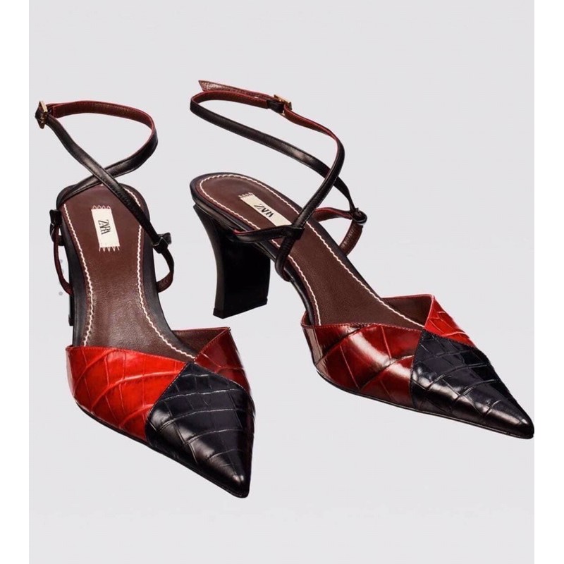 NEW - Zara Guốc Mũi Nhọn
