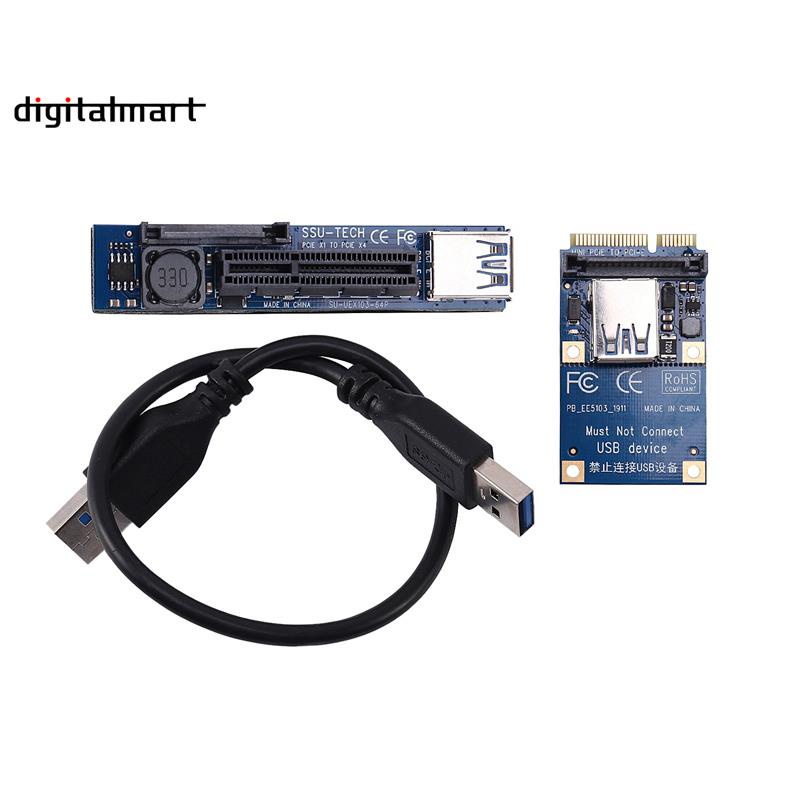 Card Đồ Họa Nối Dài Pcie X4 30cm Thẻ