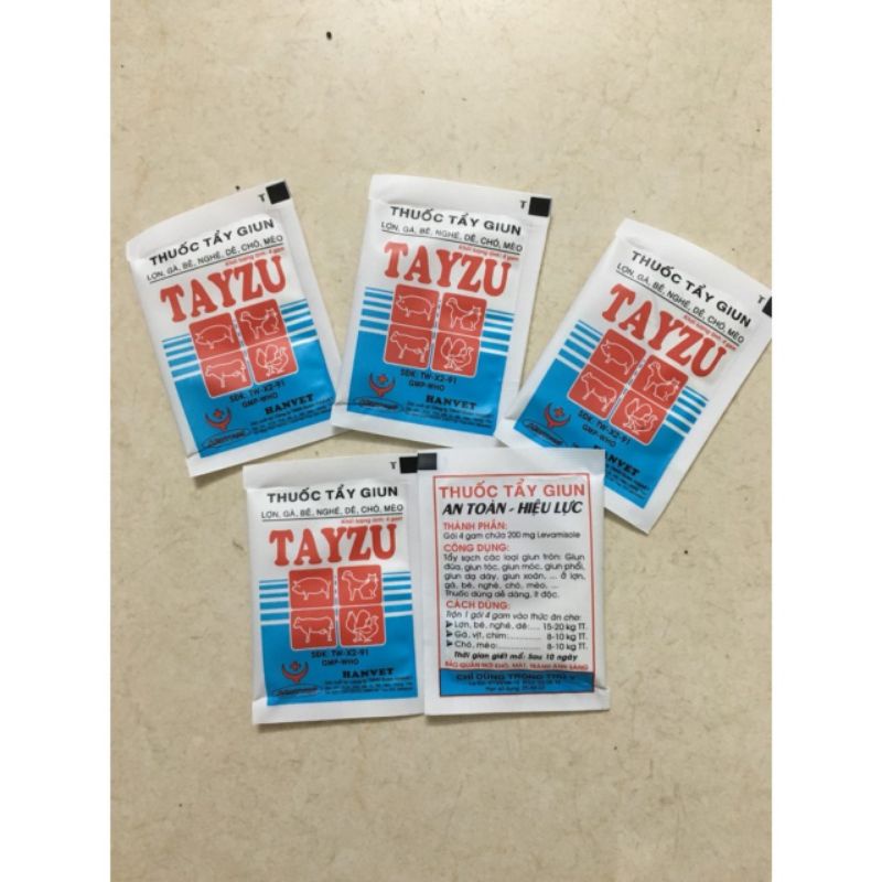 Com bo 10 gói tayzy xanh  - chỉ dùng trong thú y