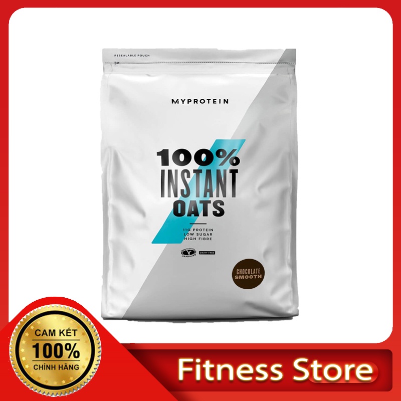 Bột Yến Mạch Uống Liền (1kg) My Protein Instant Oats Mịn Hỗ Trợ Giảm cân Tăng Cơ Bắp Giảm Mỡ Ăn Kiêng Eat Clean Healthy.