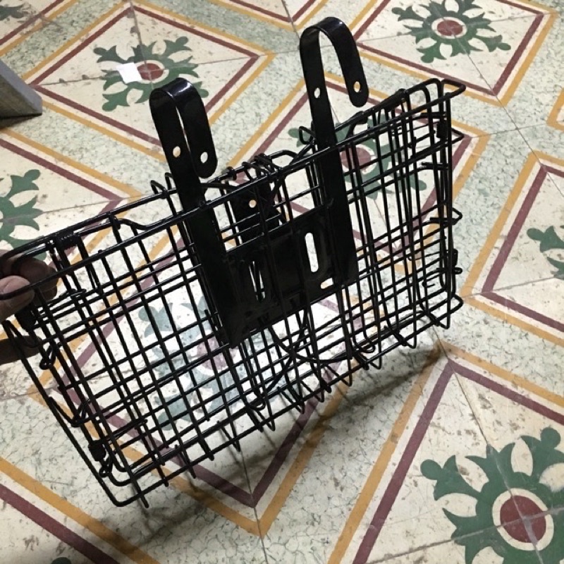 Giỏ xe đạp Giỏ xe đạp thể thao gấp lại được.