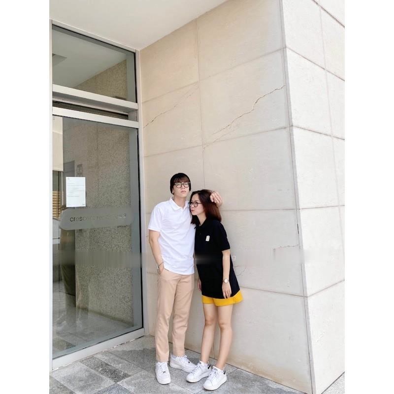 Áo Thun Polo Có Cổ Form Rộng In Hình Nhẹ Nhàng Của Tình Yêu Chất Cotton Mềm Mát Phong Cách Hàn Quốc  Năng Động TTQ0259