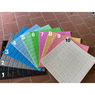 Xốp dán tường giả gạch nhiều màu trang trí nhà cửa đẹp nhất hiên nay