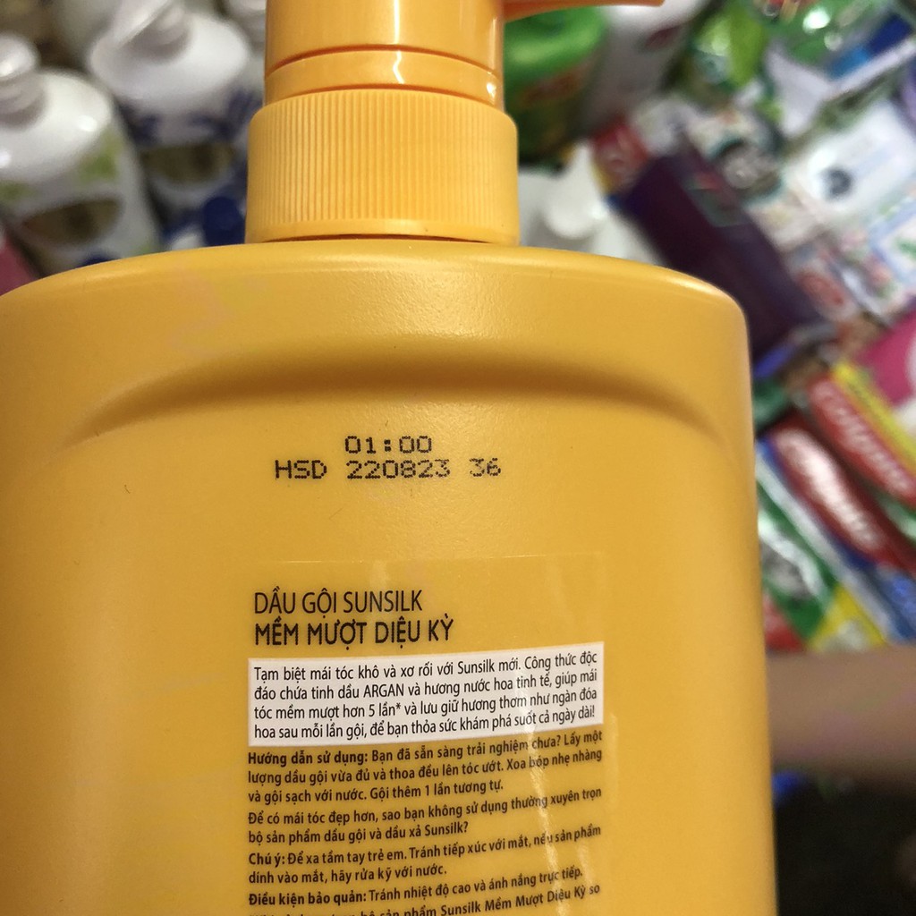 DẦU GỘI SUNSILK MỀM MƯỢT DIỆU KỲ 1400g