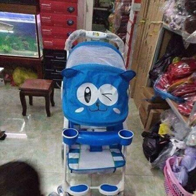 Xe đẩy 3 tư thế mắt mèo loại 1 cho bé ạ
