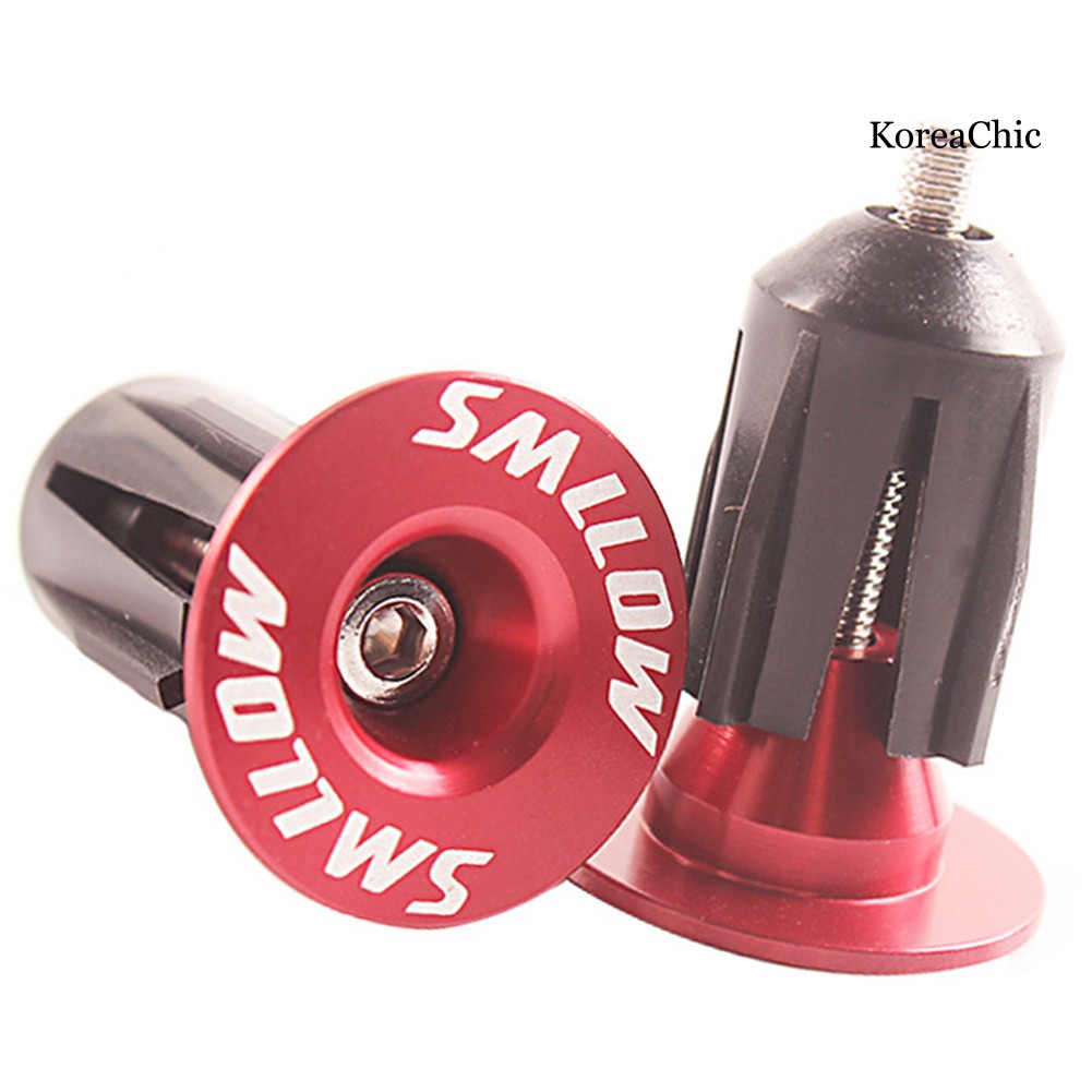 Bộ 2 nút bịt đầu tay cầm cho xe đạp bằng hợp kim nhôm