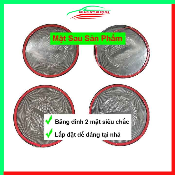 Bộ ốp màng loa Kona 2018-2022 chuẩn theo xe vân Titan chống xước trang trí nội thất ô tô
