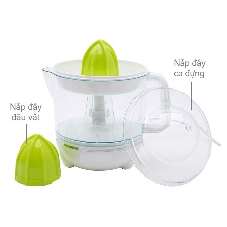 Máy vắt cam Sokany601D dung tích 700ml, công suất 40W màu xanh