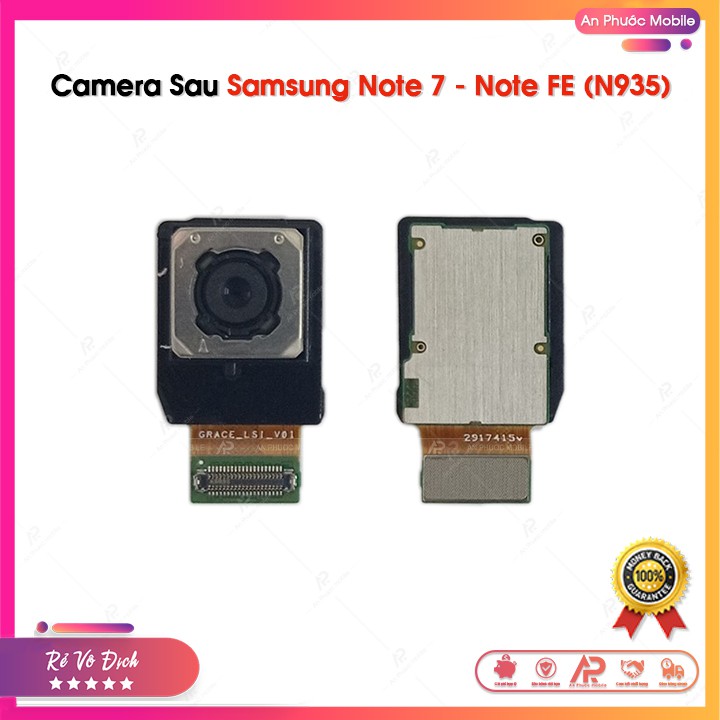 Camera Sau Samsung Note 7 / Note FE (N930 & N935) - Bộ cam điện thoại Samsung Galaxy zin bóc máy
