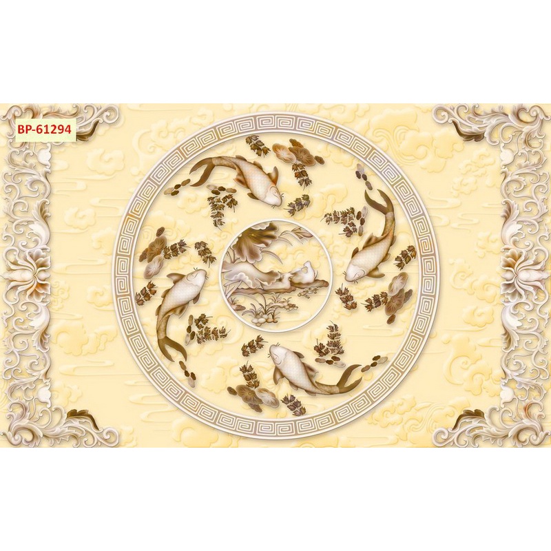 Tranh dán tường 3D vải lụa 3d cao cấp giành cho phòng thờ