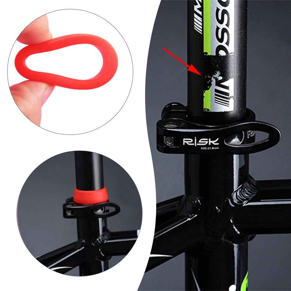 Bike Seat Post Ring Dust Cover Silicone Waterproof Bicycle Seatpost Case