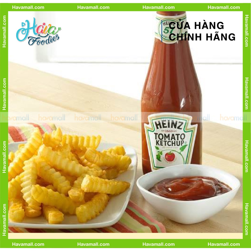 [HÀNG CHÍNH HÃNG] Tương Cà HEINZ Chai 300gr – TẶNG LÁ BASIL