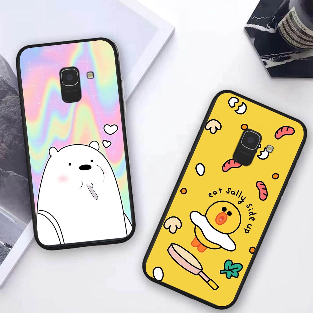 [Freeship từ 50k] ỐP LƯNG SAMSUNG GALAXY J6 IN HÌNH GẤU WE BARE BEARS - CHẤTLƯỢNG-SIÊUBỀN-SI | BigBuy360 - bigbuy360.vn