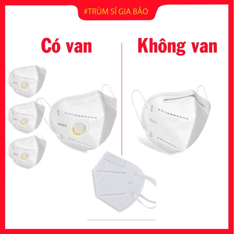 Khẩu trang N95 chính hãng 5 lớp UMINO có van thở - không van , khẩu trang y tế 3D mask chống giọt bắn bụi mịn pm 2.5