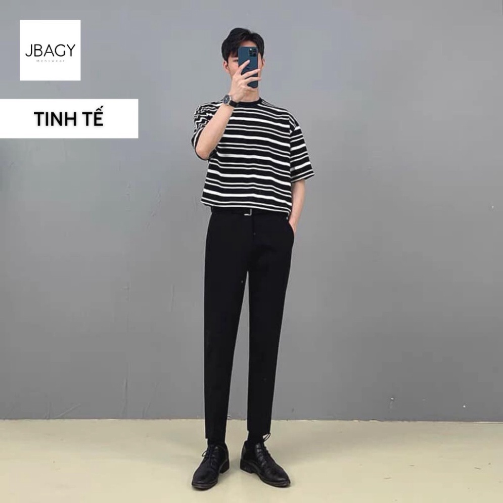 Quần âu nam korea ống côn dáng slimfit thời trang nhãn hiệu JBAGY - QA