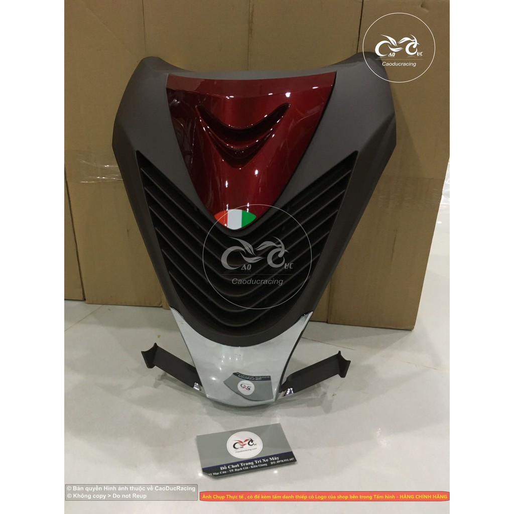 mặt nạ vision Sh màu đỏ đô nâu