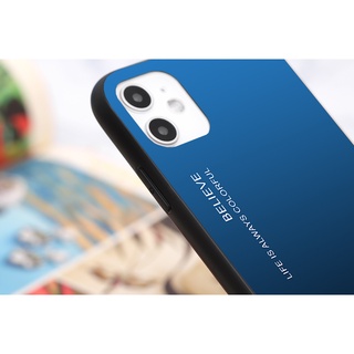 Ốp lưng iPhone 11 - Gradient edition, chất liệu kính cường lực