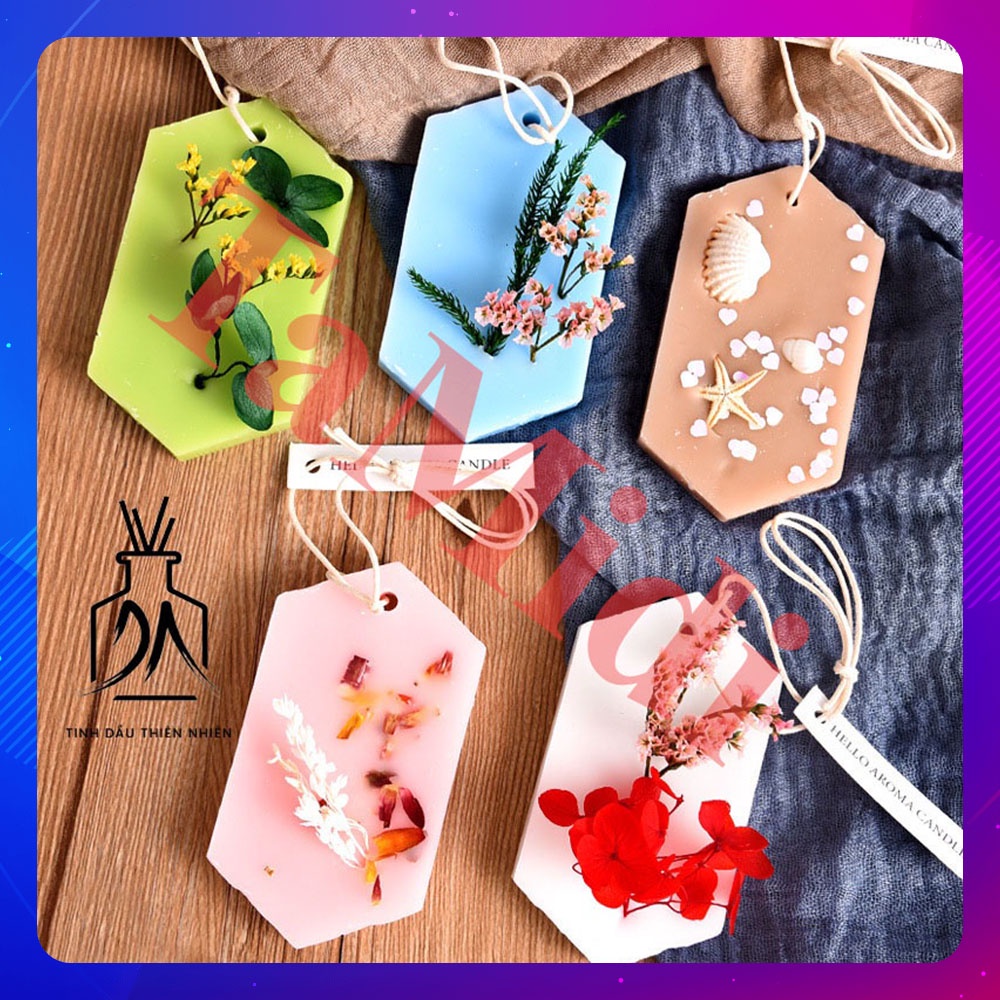 Sáp nước hoa khô treo tủ quần áo khử mùi ẩm mốc, khửi mùi không khí treo bàn làm việc, quà tặng-TaMidi