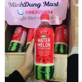 Nước dưa hấu Sparkling OKF 500ml